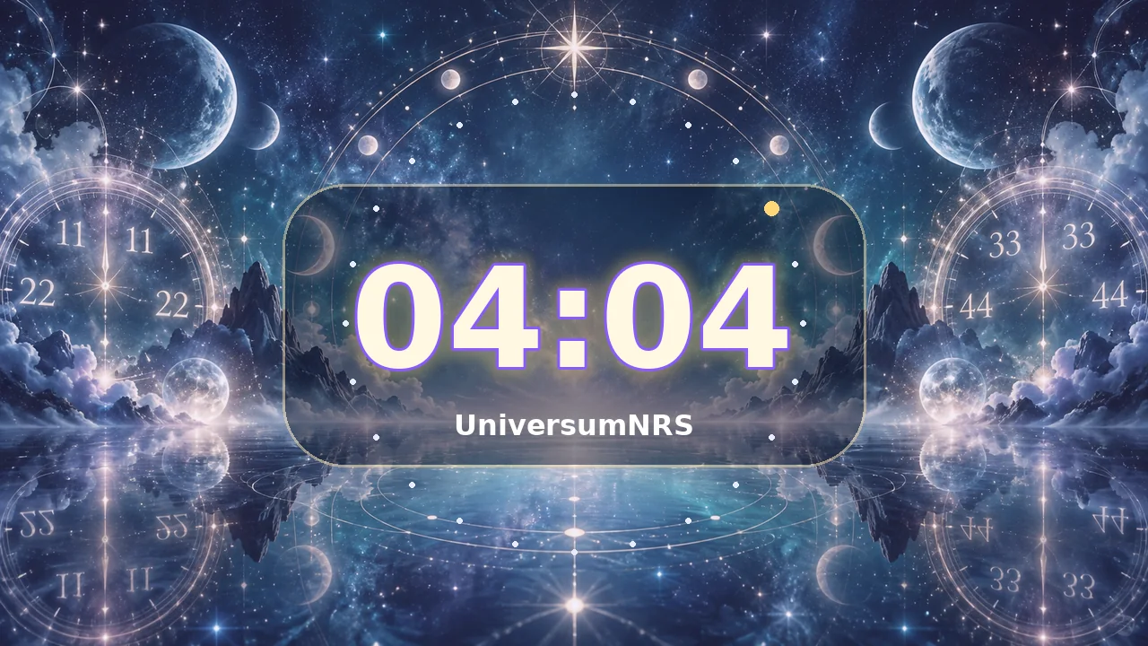 04:04 significado espiritual y mensaje de la hora espejo