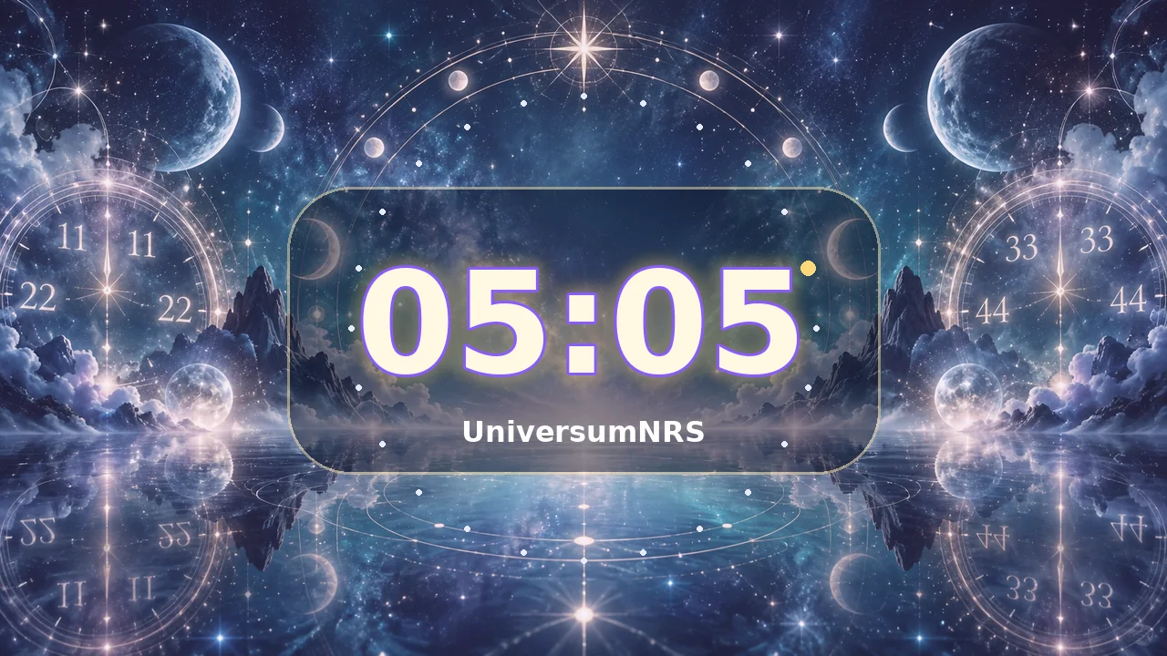 05:05 significado espiritual y mensaje de la hora espejo