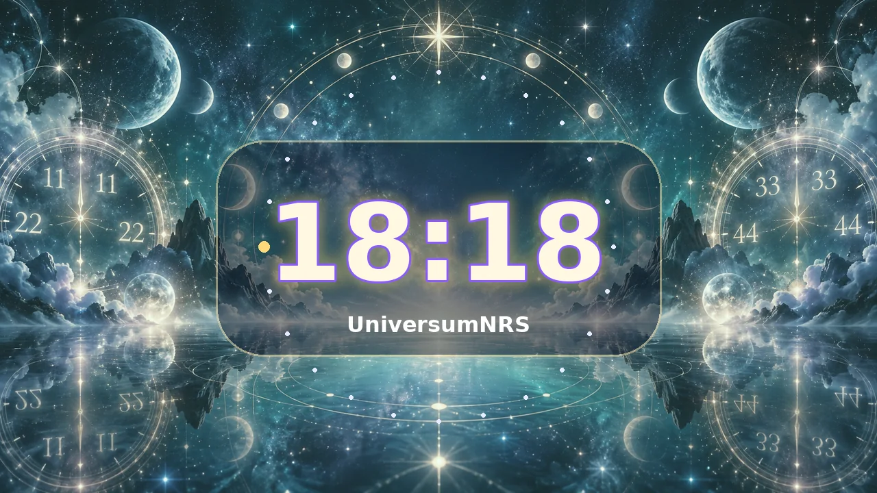 18:18 significado espiritual y mensaje de la hora espejo