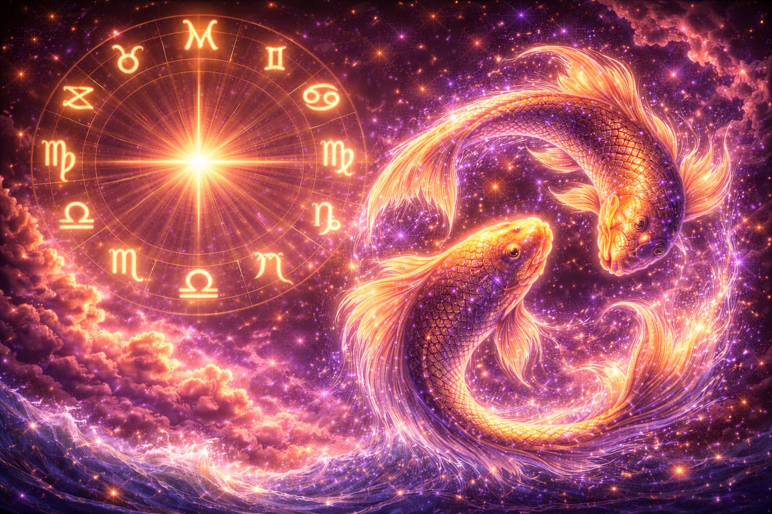 Compatibilidad de Piscis con los signos del zodiaco