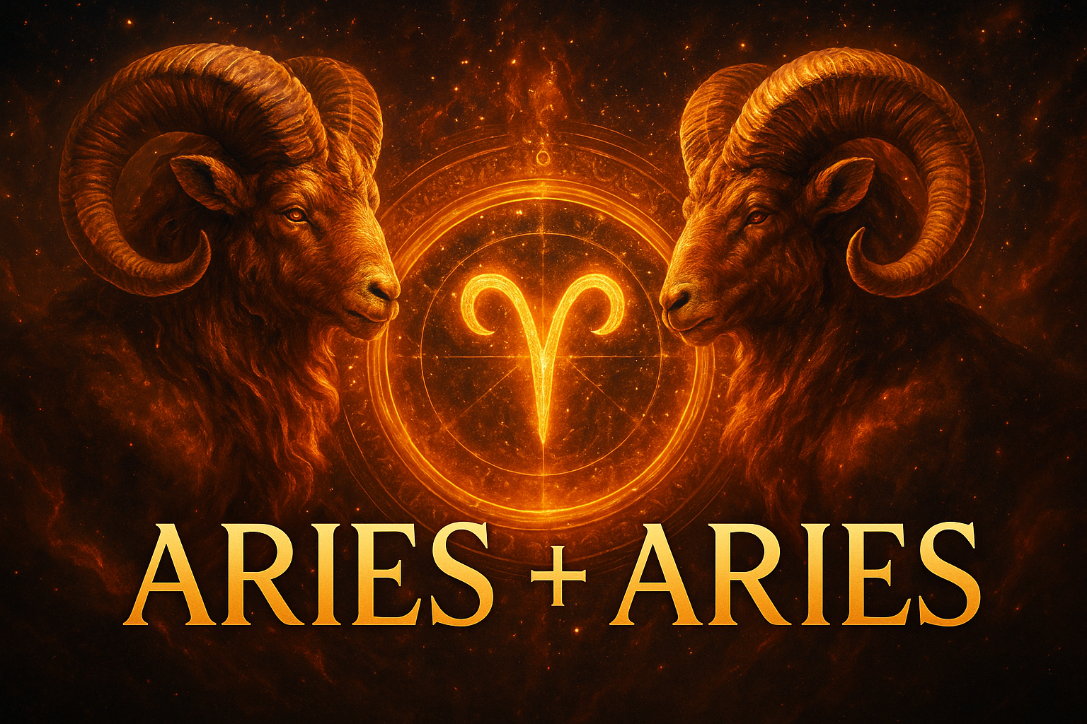 Compatibilidad zodiacal Aries y Aries Compatibilidad zodiacal entre Aries y Aries en amor y relación espiritual