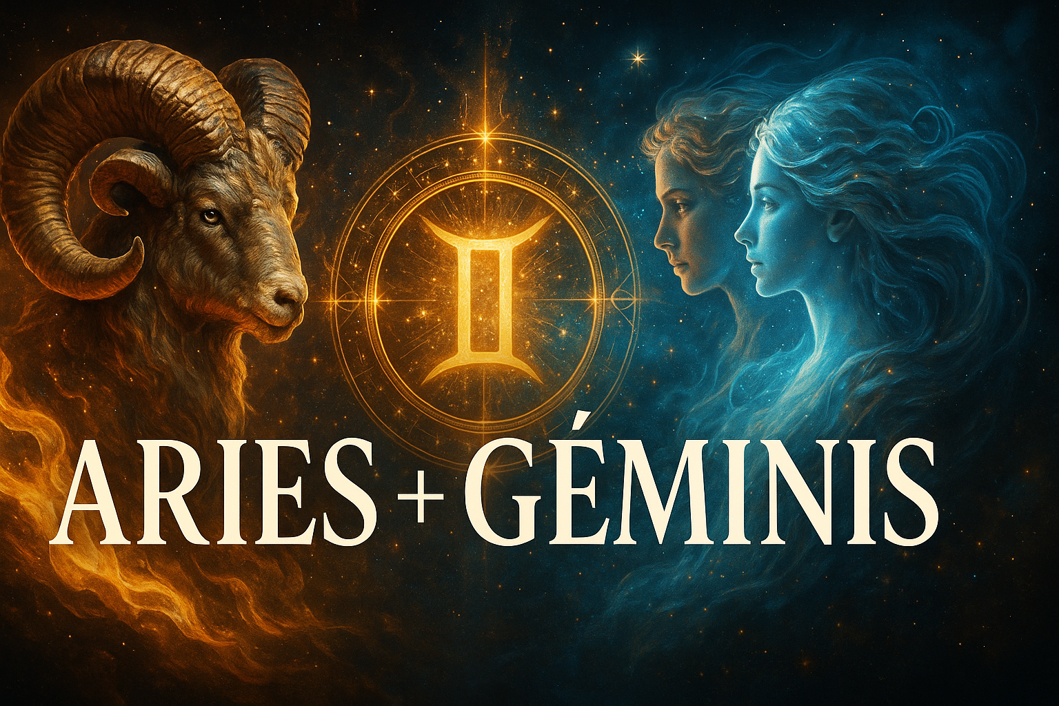 Compatibilidad zodiacal entre Aries y Aries en amor y relación espiritual