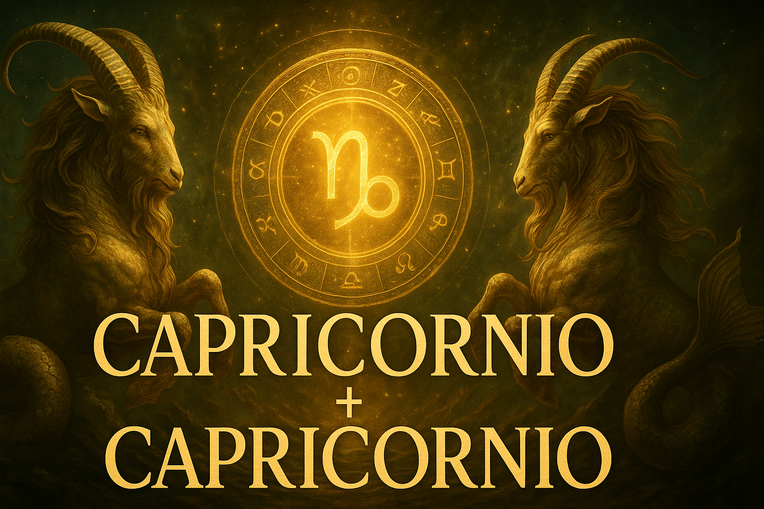 Compatibilidad zodiacal entre Capricornio y Capricornio en amor y relación espiritual