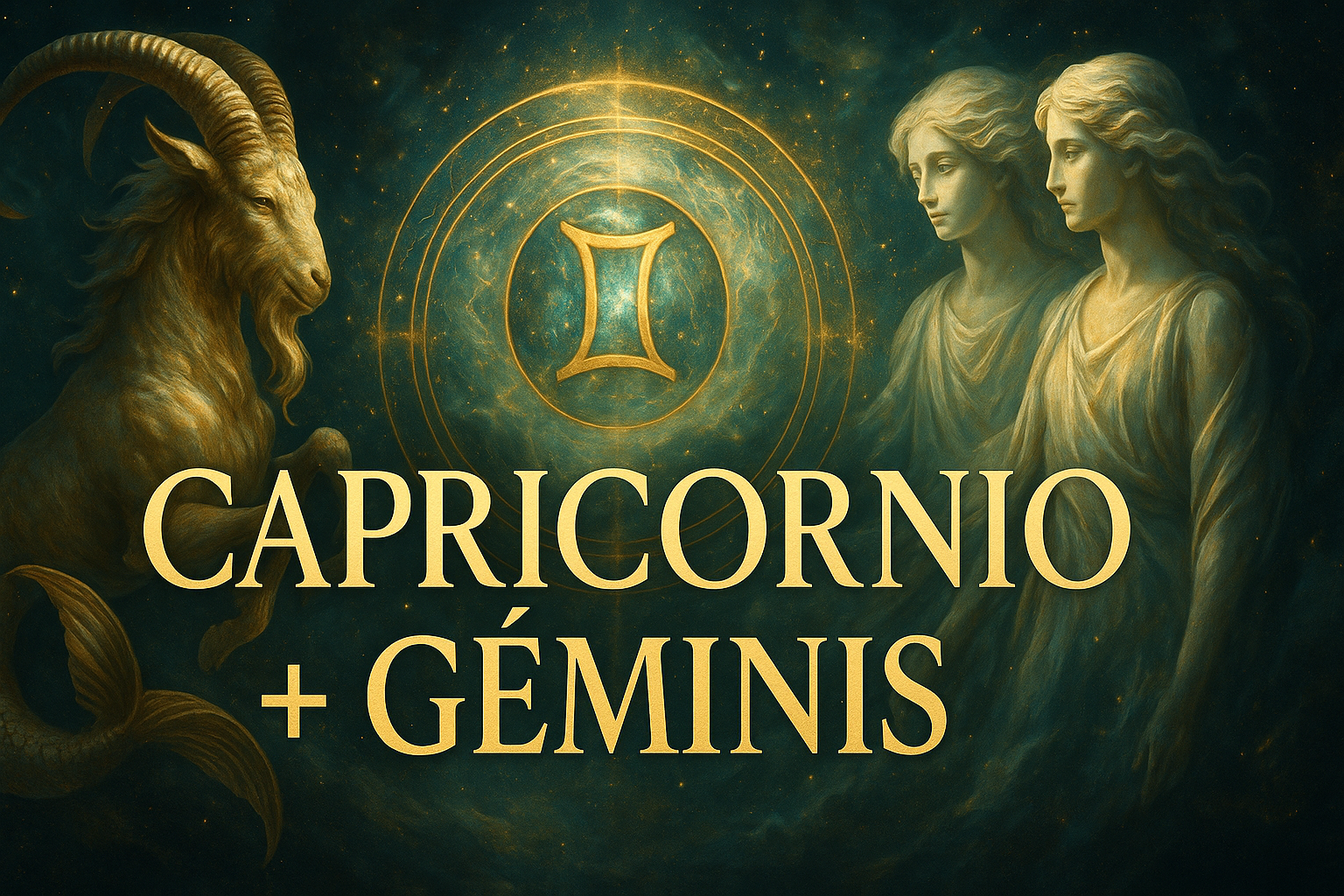 Compatibilidad zodiacal entre Capricornio y Géminis en amor y relación espiritual