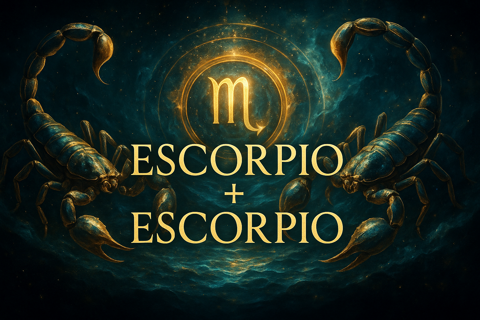 Compatibilidad zodiacal entre Escorpio y Escorpio en amor y relación espiritual