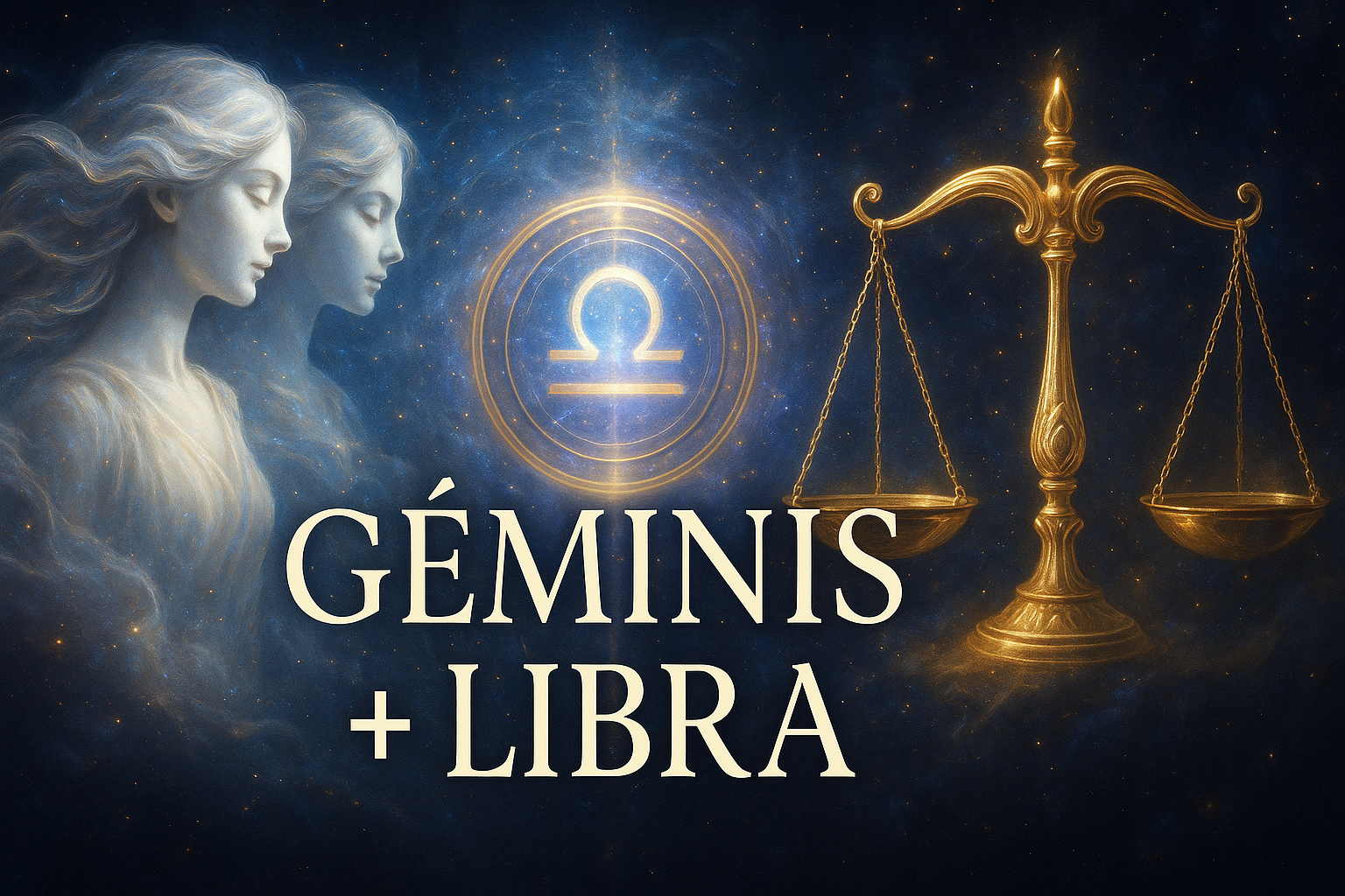 Compatibilidad zodiacal entre Géminis y Libra en amor y relación espiritual