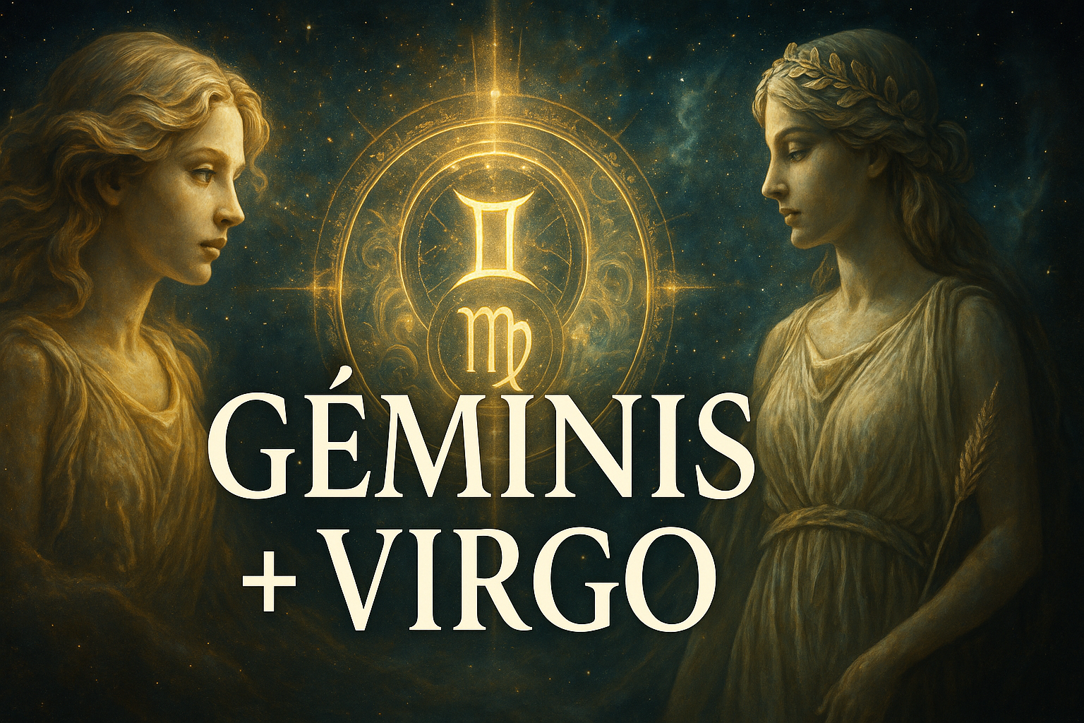 Compatibilidad zodiacal entre Géminis y Virgo en amor y relación espiritual
