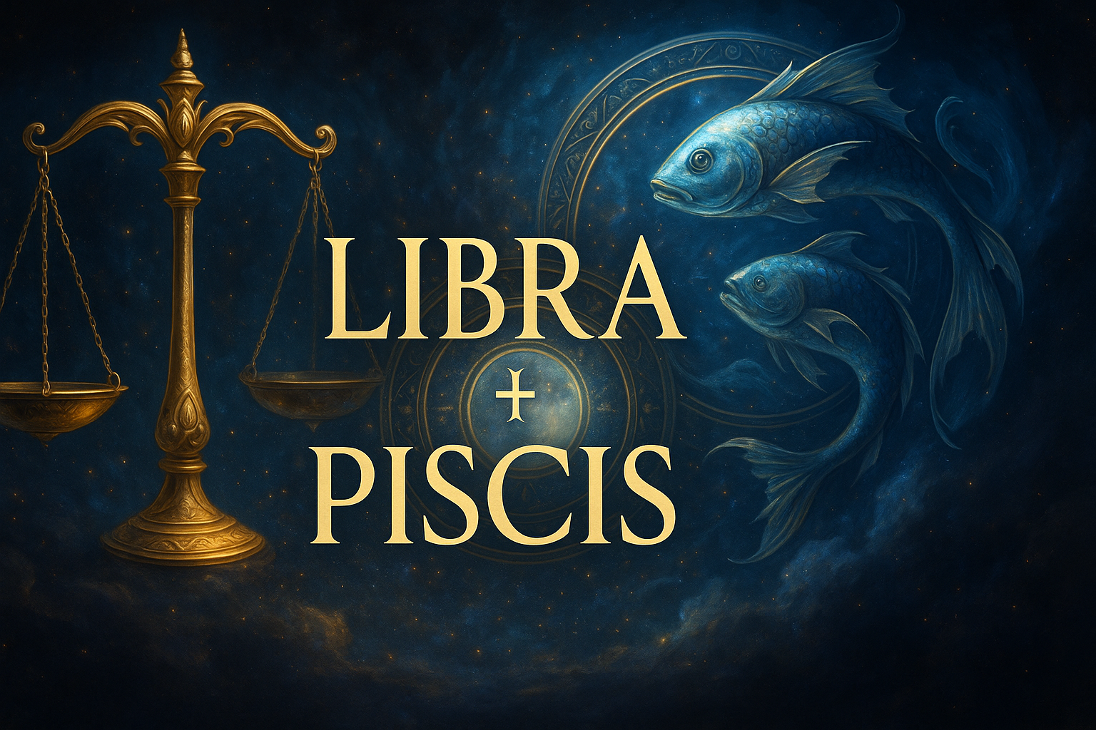Compatibilidad zodiacal entre Libra y Piscis en amor y relación espiritual