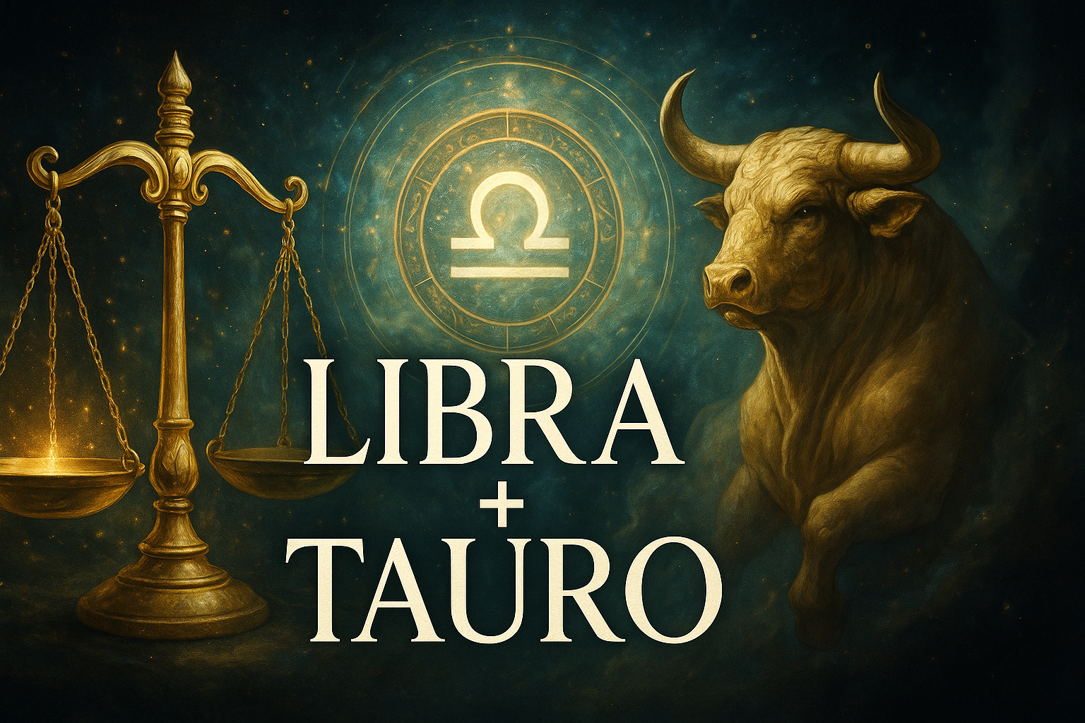 Compatibilidad zodiacal entre Libra y Tauro en amor y relación espiritual