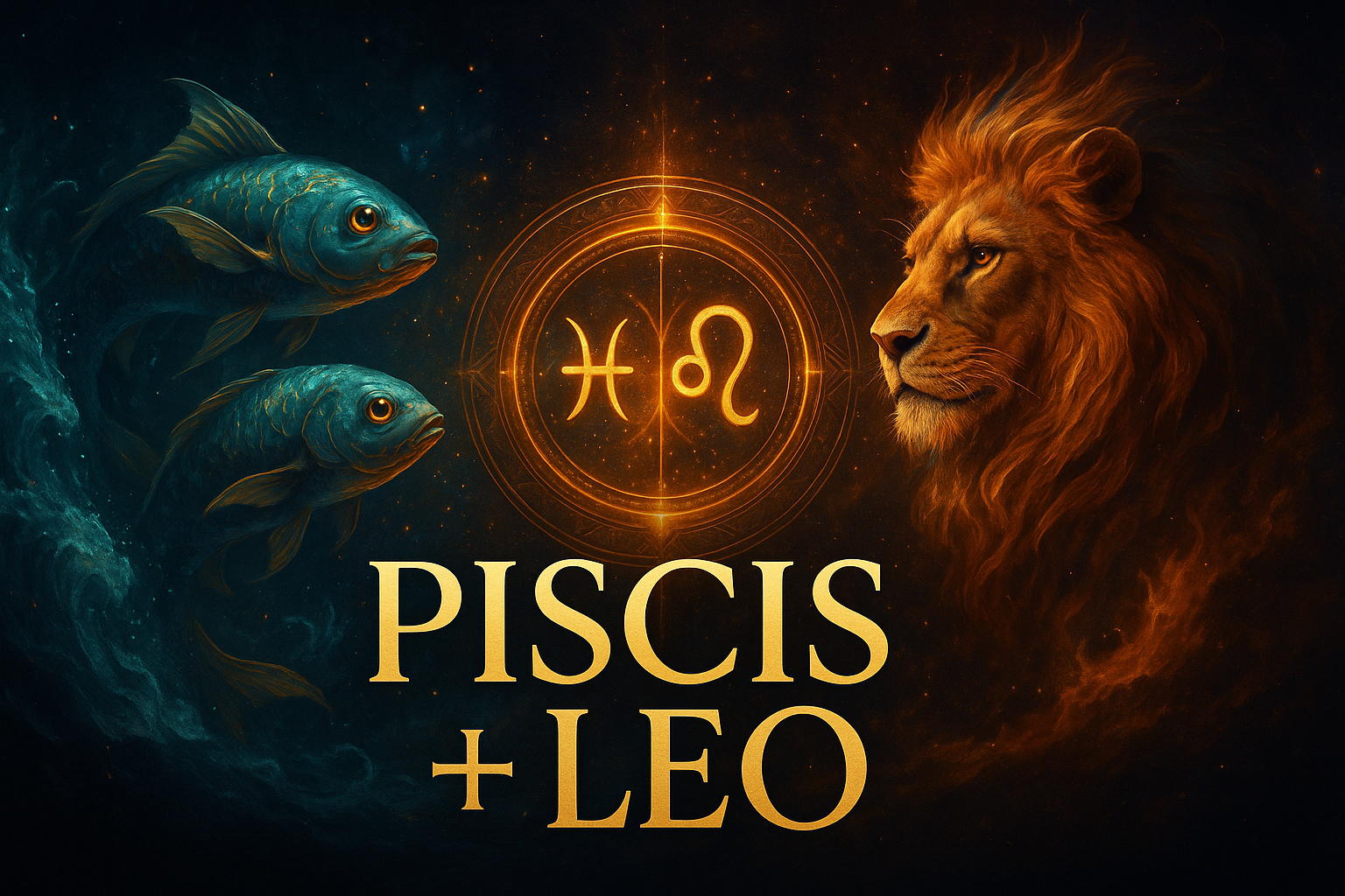 Compatibilidad zodiacal entre Piscis y Aries en amor y relación espiritual