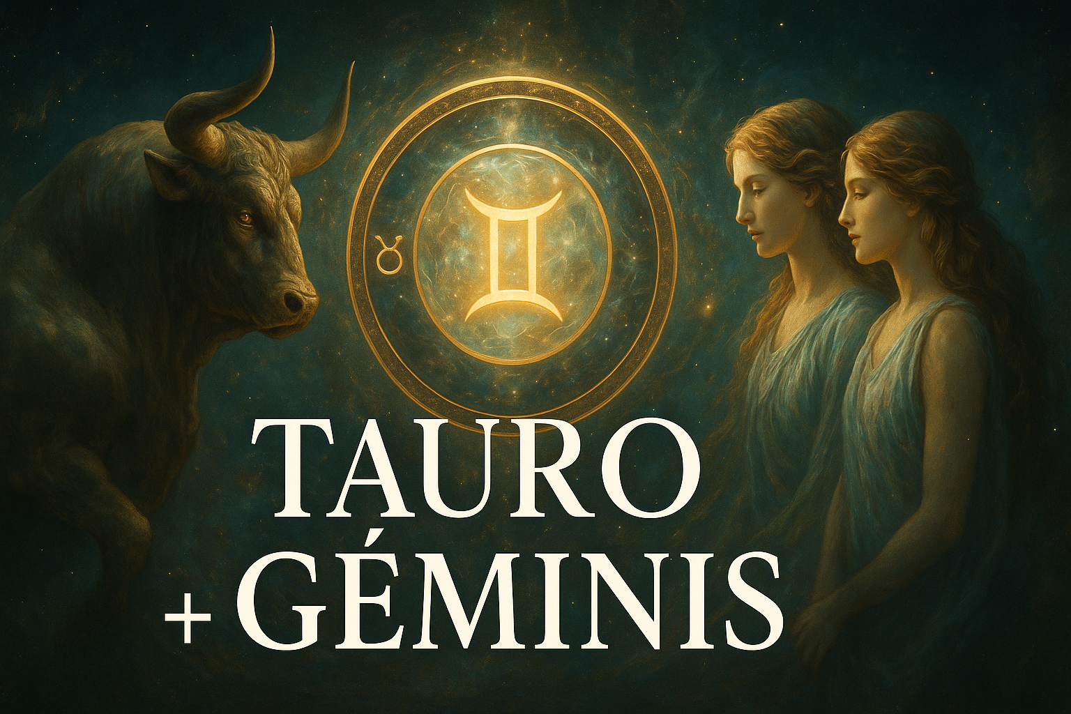 Compatibilidad zodiacal entre Tauro y Géminis en amor y relación espiritual