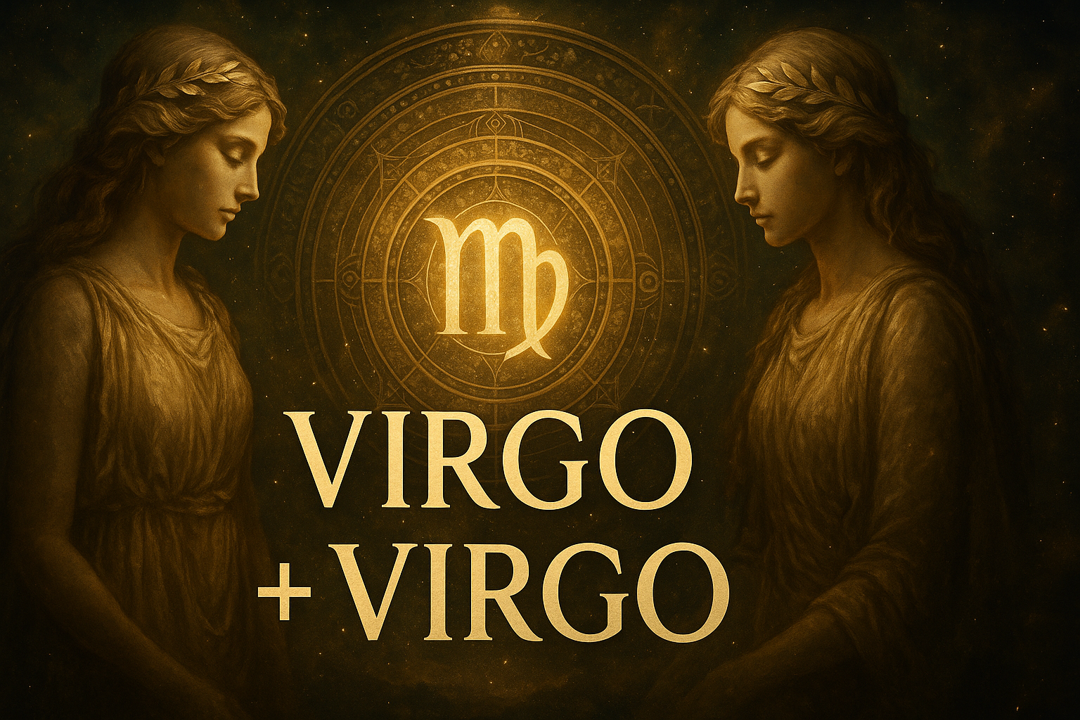 Compatibilidad zodiacal entre Virgo y Virgo en amor y relación espiritual