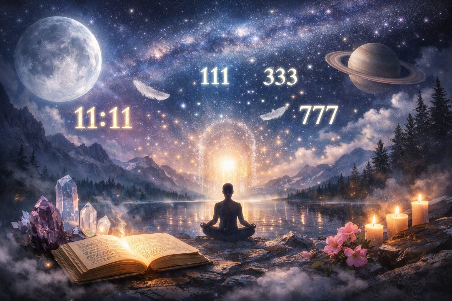 numerología espiritual y números repetidos 11:11 333 777